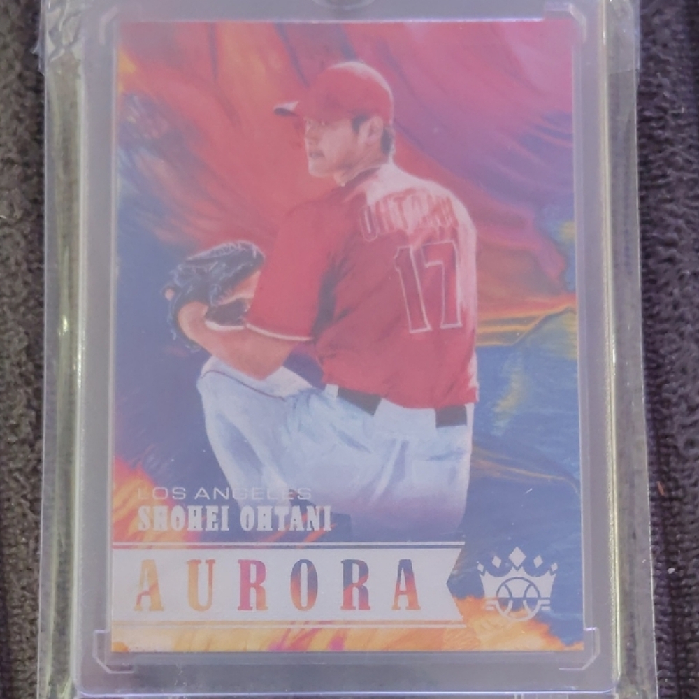Shohei Ohtani 2018 Donruss Aurora Angels MLB Baseball Rookie Card #A10